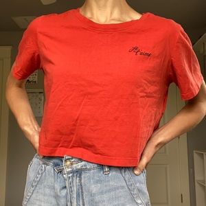 Cropped T-shirt